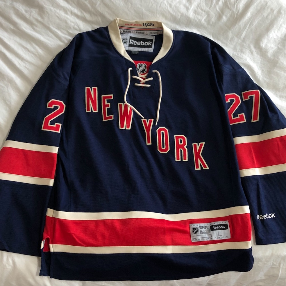 COPY - Official NHL New York Rangers Jersey 27 McDonagh